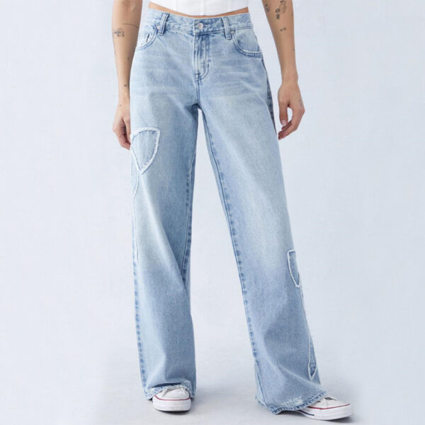 STRAIGHT BOW JEANS - Image 2