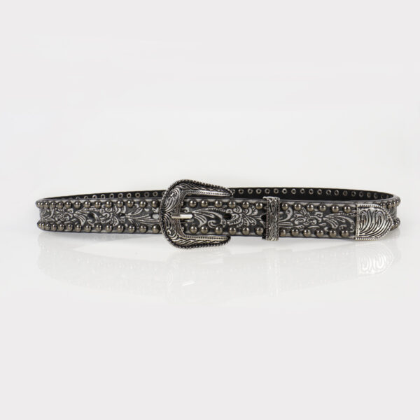 RIVET EMBOSSED BUCKLE BELT - Image 3